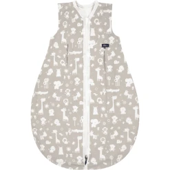 Alvi® Kugelschlafsack-Mäxchen Light Zootiere Taupe
