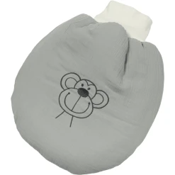 Be Be's Collection Be Be 's Collection Musselin Strampelsäckchen Leicht Wattiert Grau